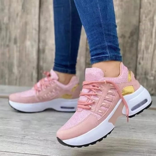 Heidi-Mode | Plattform Sneakers Mit Keilabsatz Für Damenschuhe Kollektion
