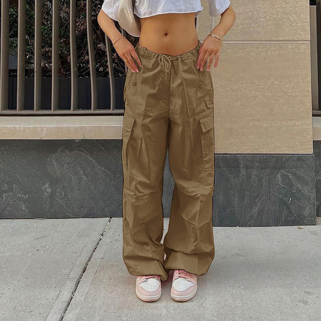 Heidi-Mode | Modische Damen Cargo Shorts mit Schnürung und Taschen