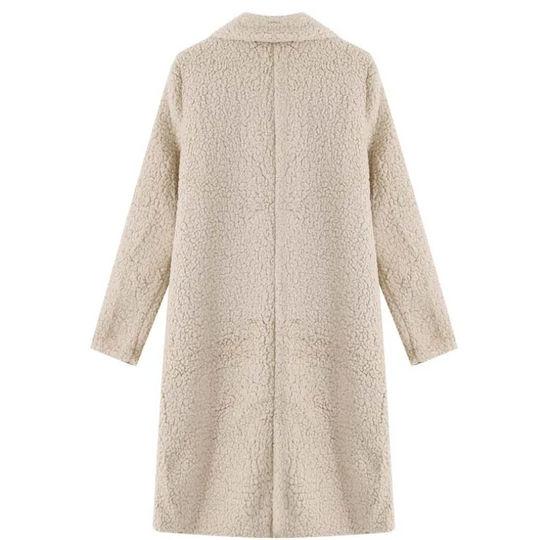 Heidi-Mode | Mantel - Fuzzy Textur mit Reverskragen