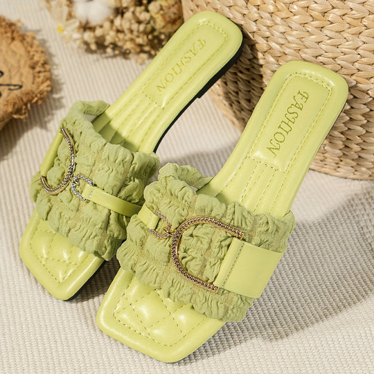 Heidi-Mode | Elegante Schwarze Sandalen für Frauen