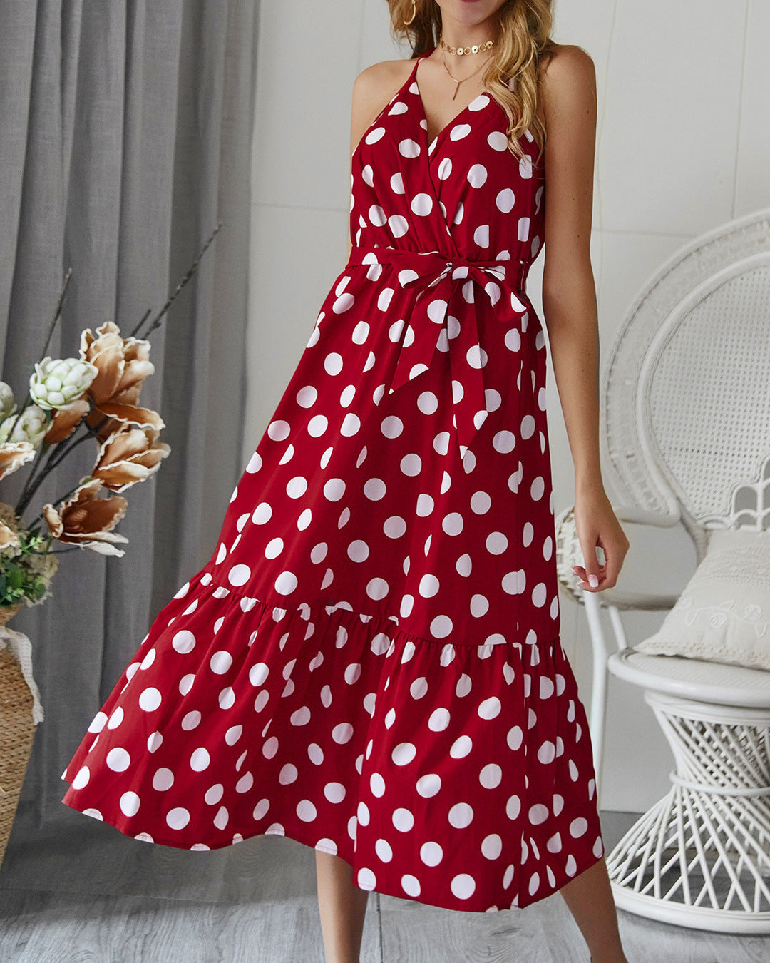 Zoe | Bezauberndes Polka-Dot-Kleid