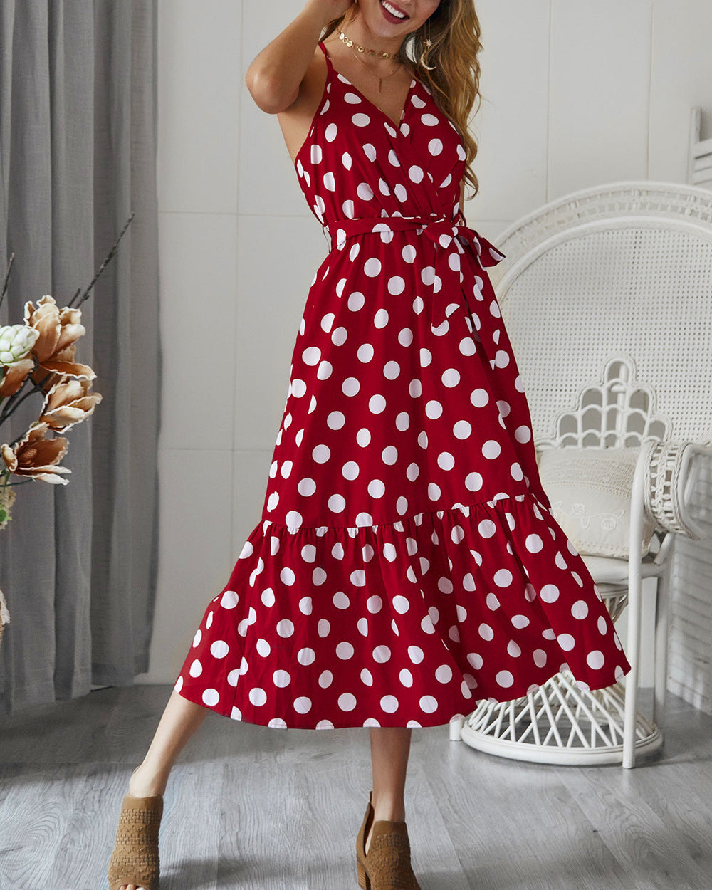 Zoe | Bezauberndes Polka-Dot-Kleid