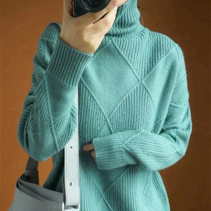 Stylischer Rollkragenpullover