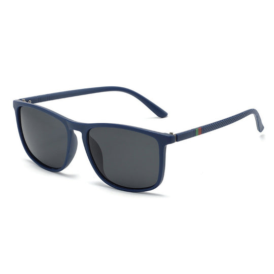 Heidi Mode | UV-Schutz quadratische polarisierte Sonnenbrille mit großem Rahmen