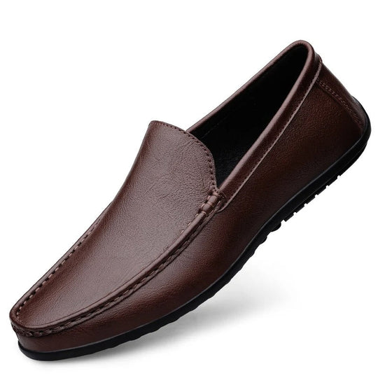 Leder Slipper