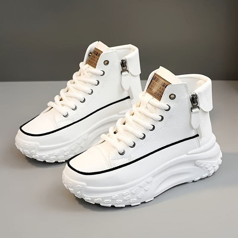 Heidi-Mode | Hohe Platform Sneakers