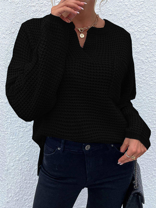 Heidi-Mode | Weich Stilvoll Strick Warm Pullover