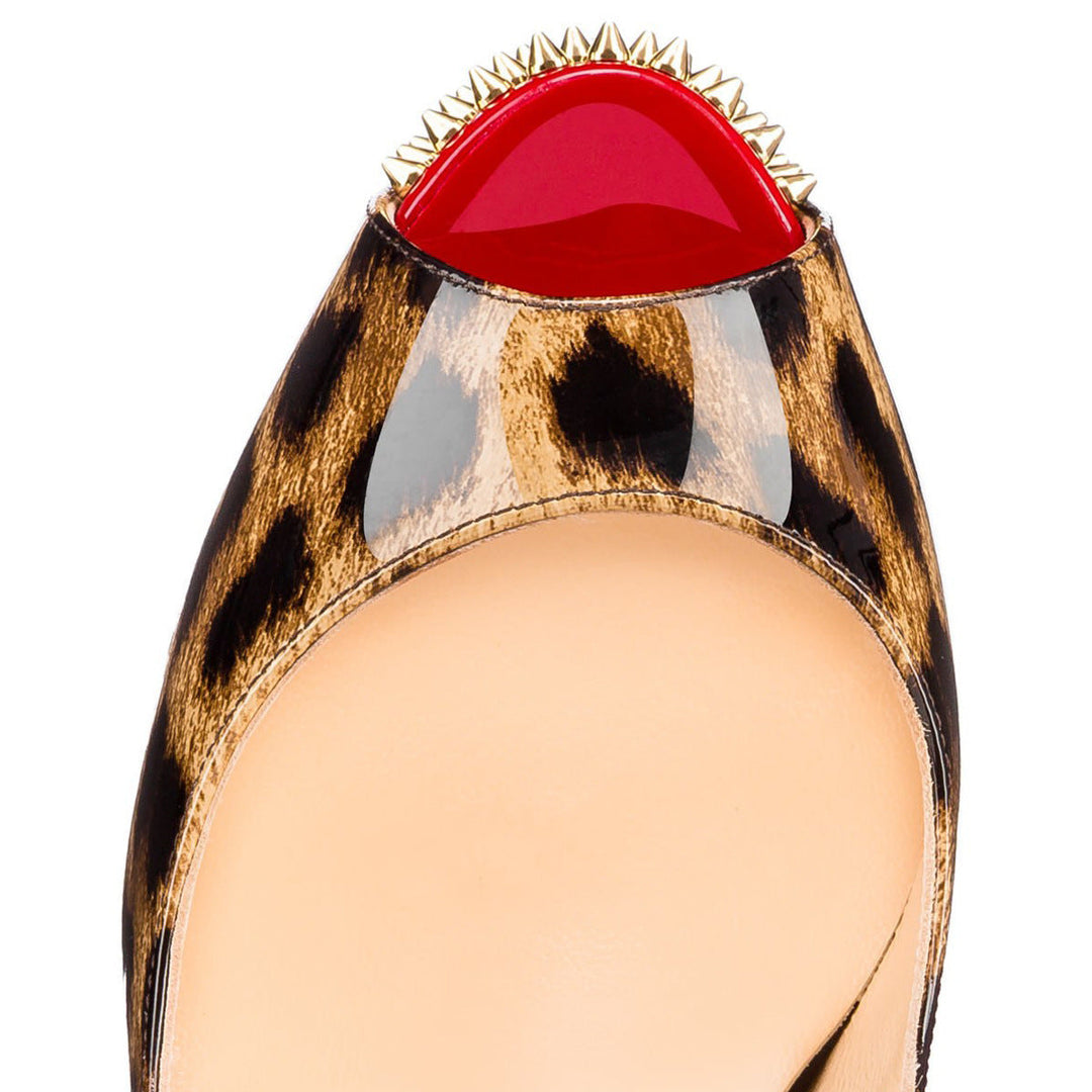 Heidi-Mode | Damen Stilvolle Plattform Nieten High Heelschuhe