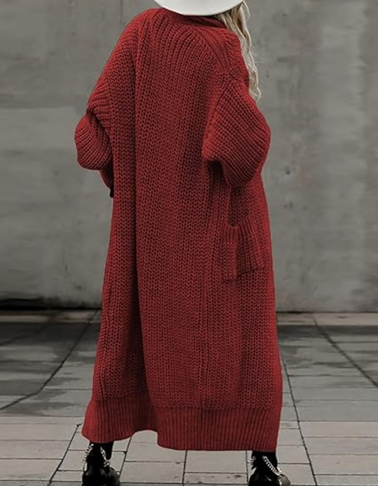 Heidi-Mode | Damen Grobstrick Strickpullover