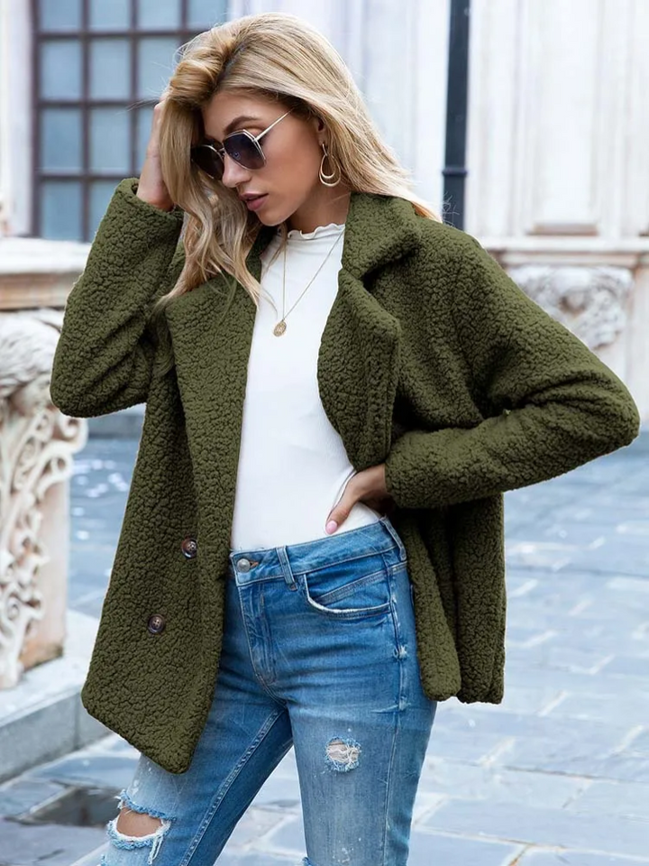 Heidi-Mode | Stilvolle und warme Teddyjacke für Damen