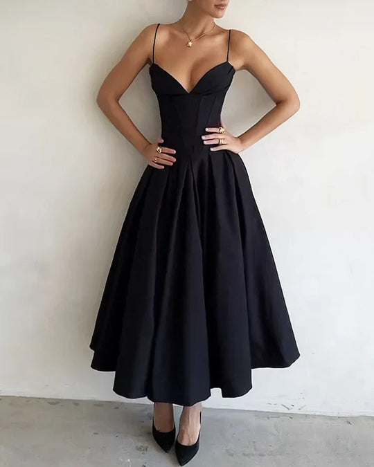 Comfy Fischgrätenkleid