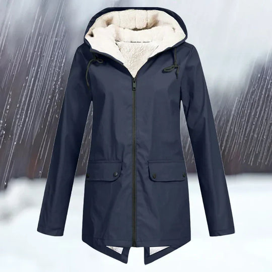 Heidi-Mode | Coupe-Vent Et Imperméable Simple Avec Capuche Et Épaississement