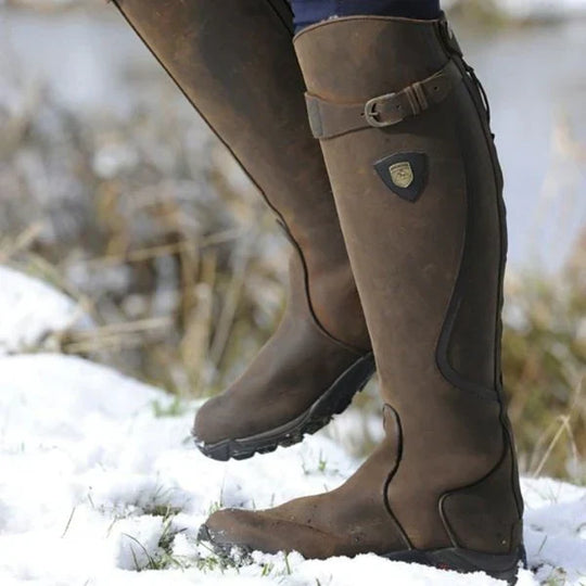 Heidi-Mode | Wasserdichte Knielange Stiefel für Damen
