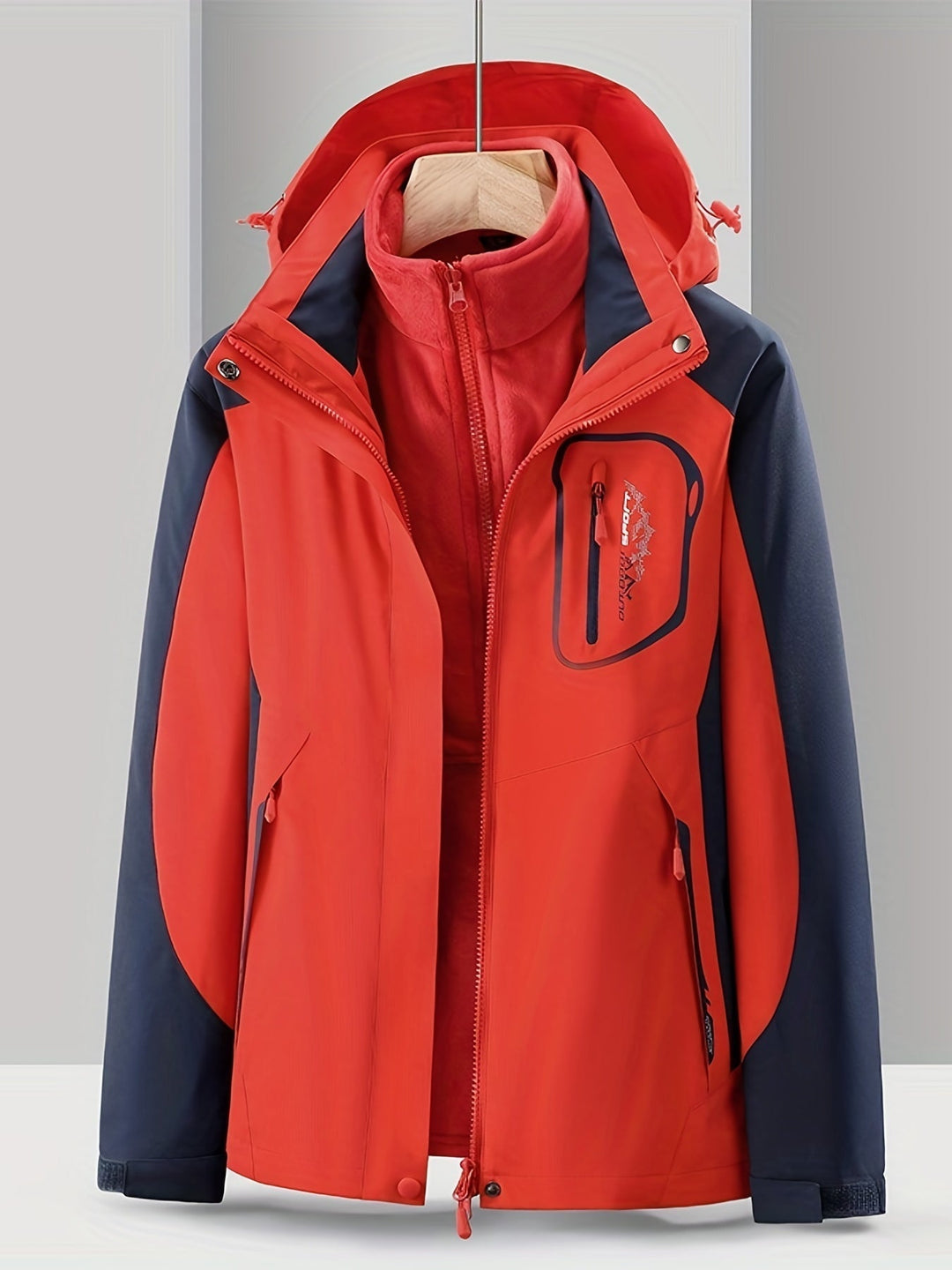 Heidi-Mode | 3-In-1 Wasserdichte Jacke