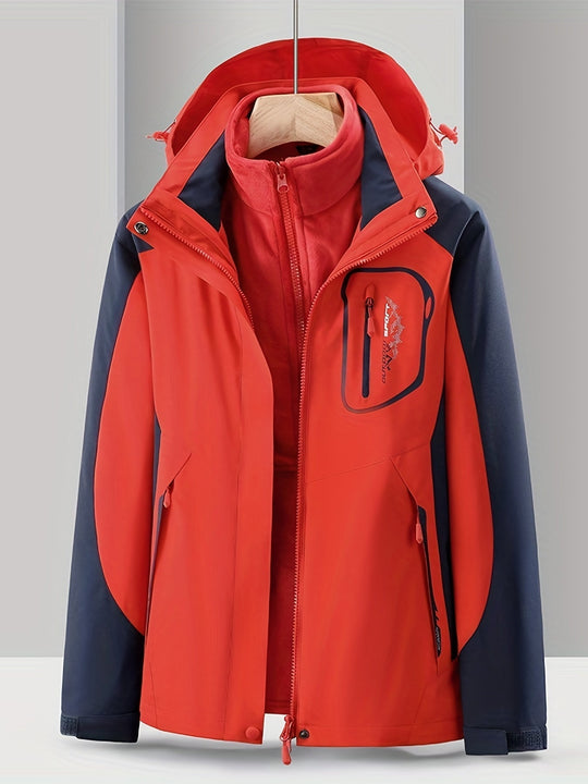 Heidi-Mode | 3-In-1 Wasserdichte Jacke