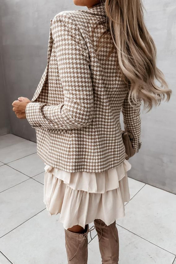 Heidi-Mode | Wappen Doppeltknöpfiger Blazer