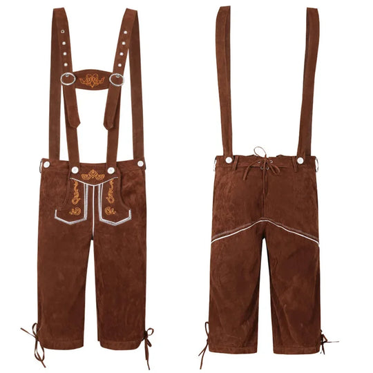 Heidi-Mode Herren Oktoberfest Lederhosen