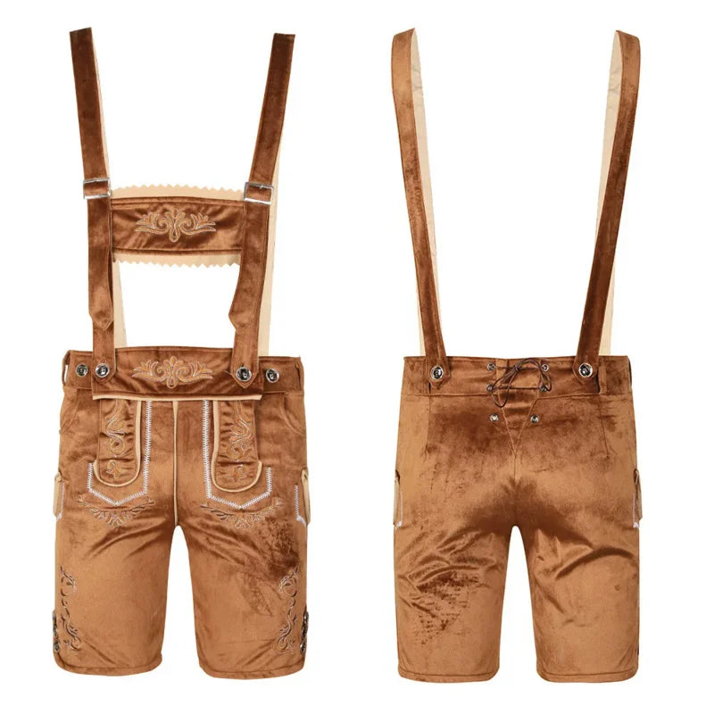 Heidi-Mode Herren Oktoberfest Lederhosen