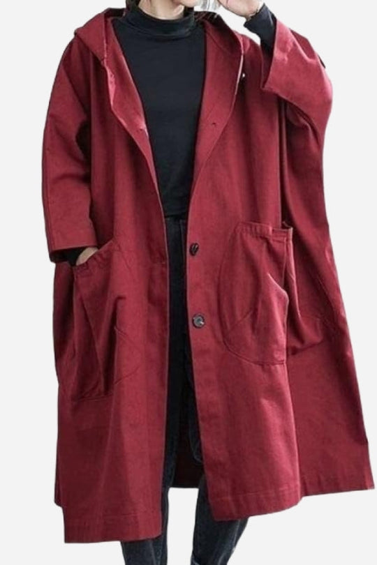 Heidi-Mode | Wasserdichte Oversized Windjacke