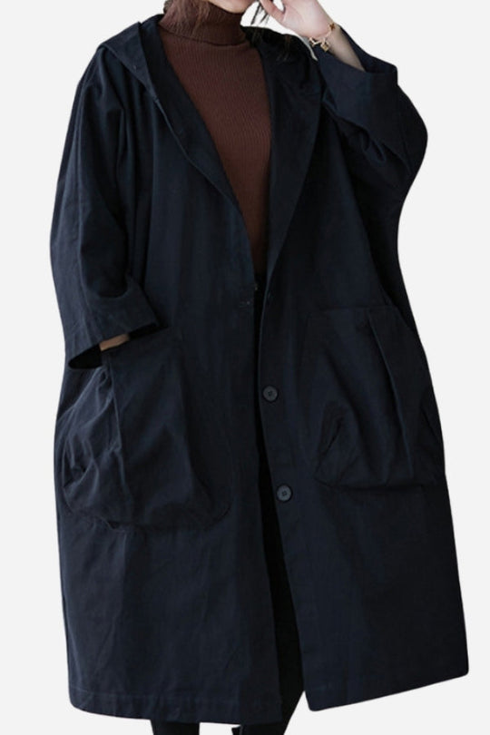Heidi-Mode | Wasserdichte Oversized Windjacke