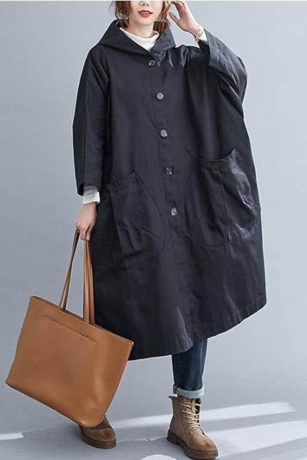 Heidi-Mode | Wasserdichte Oversized Windjacke