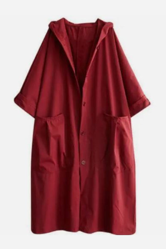 Heidi-Mode | Wasserdichte Oversized Windjacke