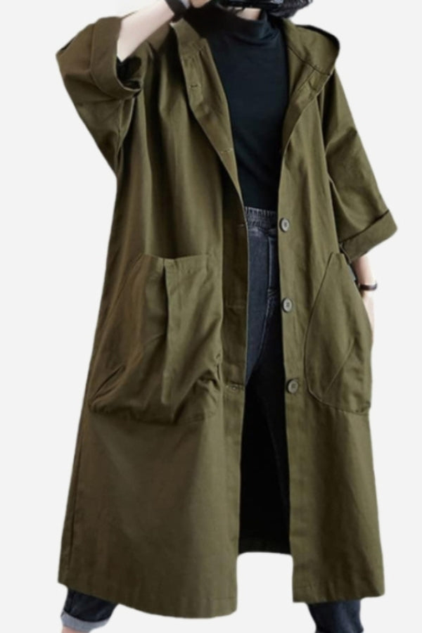 Heidi-Mode | Wasserdichte Oversized Windjacke