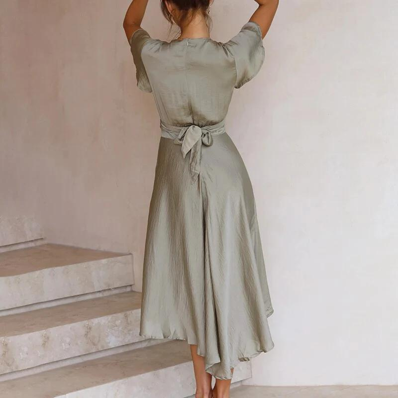 Vintage-Kleid mit fließendem Schnitt