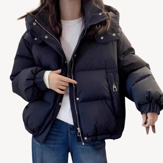 Heidi-Mode | Pufferjacke mit Kapuze für Damen