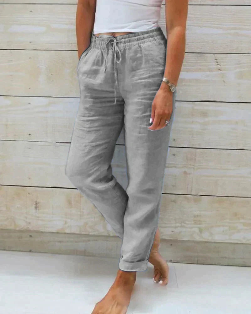 Heidi-Mode - Stilvolle Leinenhose für Damen