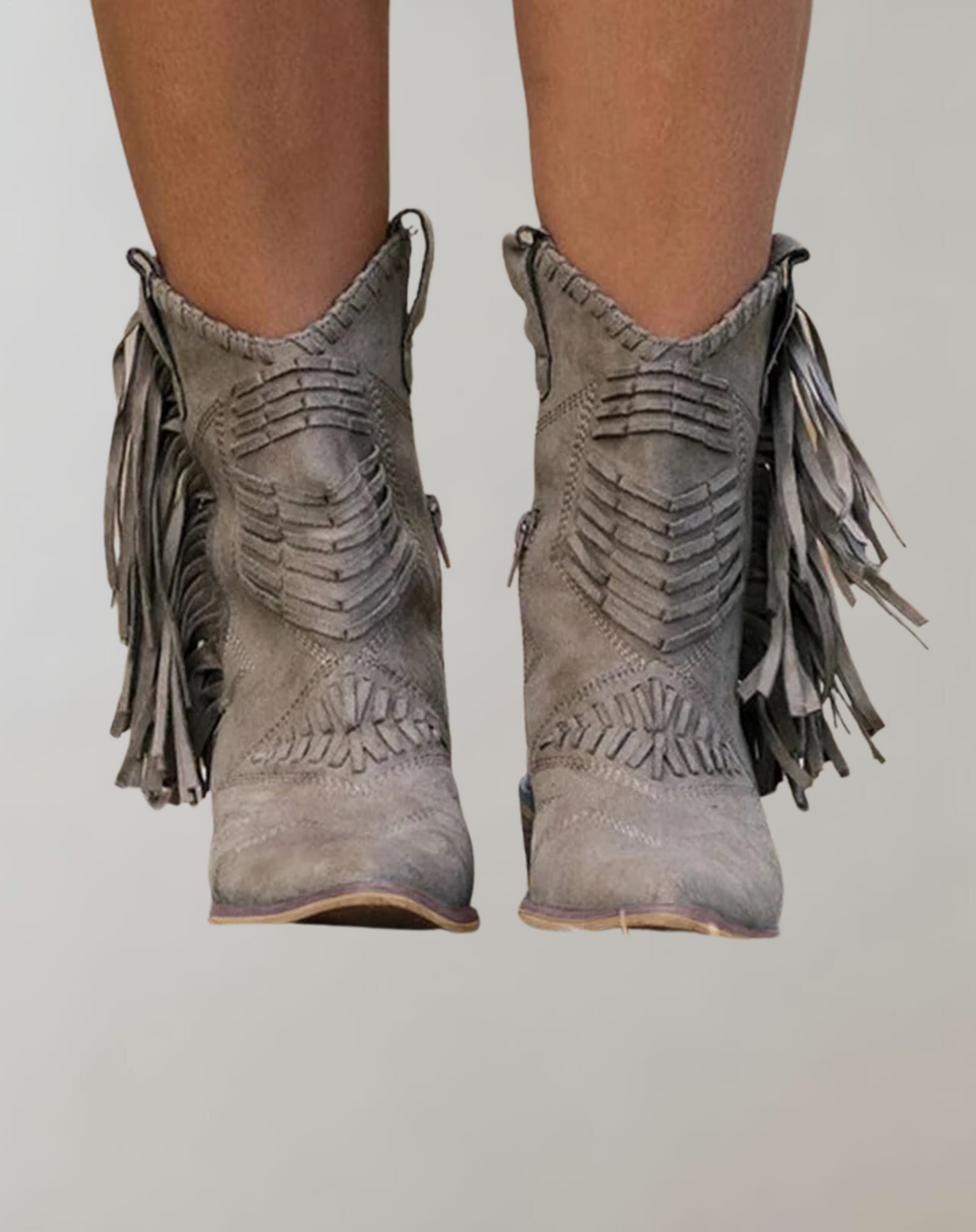 Western-Cowgirl-Fransenstiefel