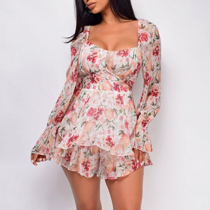 Playsuit mit Rüschen - Joyce