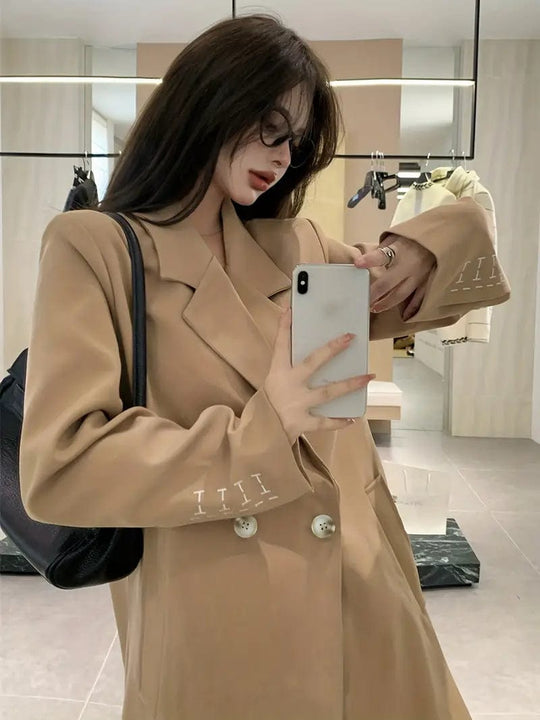 Heidi-Mode | Trenchcoat Klassisch Zeitloser Stil Ideal für den Winter