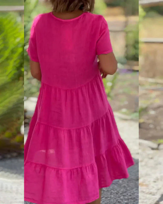 V-Ausschnitt Kleid für Damen | Helen