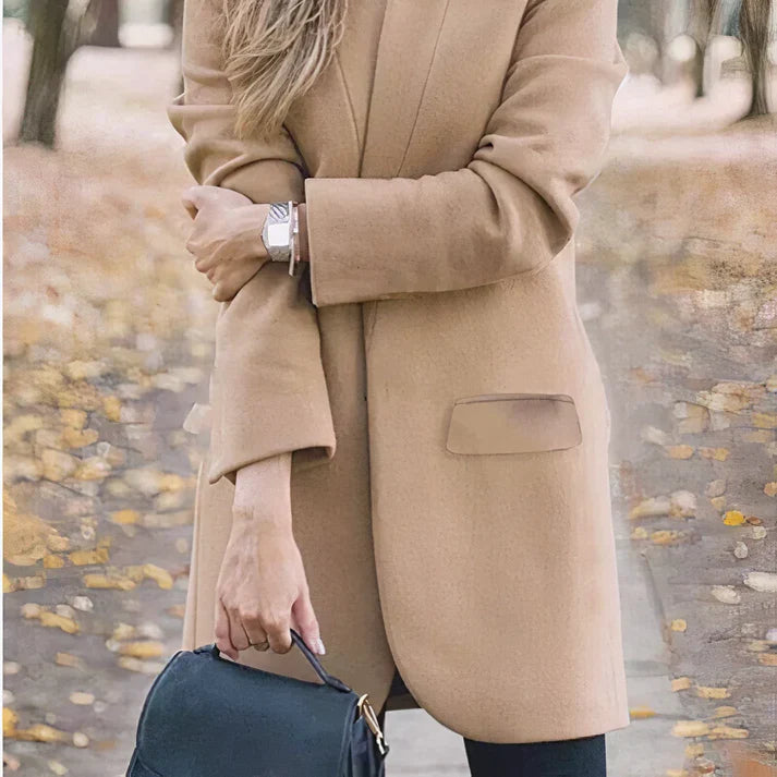 Heidi-Mode | Frauen Lange Trenchcoat