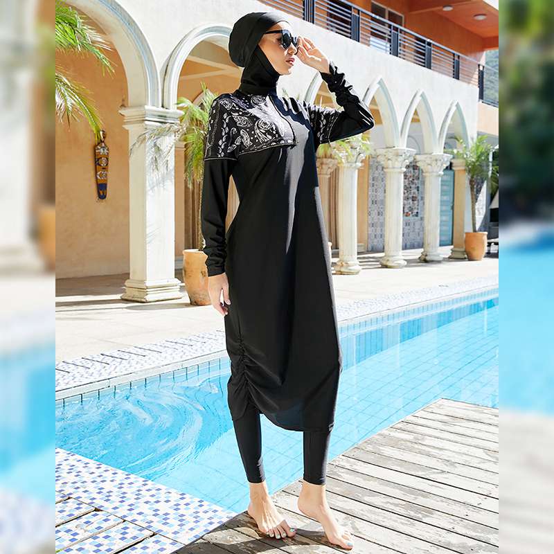 Heidi-Mode | 3 Teile Set Halal Schwimmbekleidung Burkinis Strandbekleidung