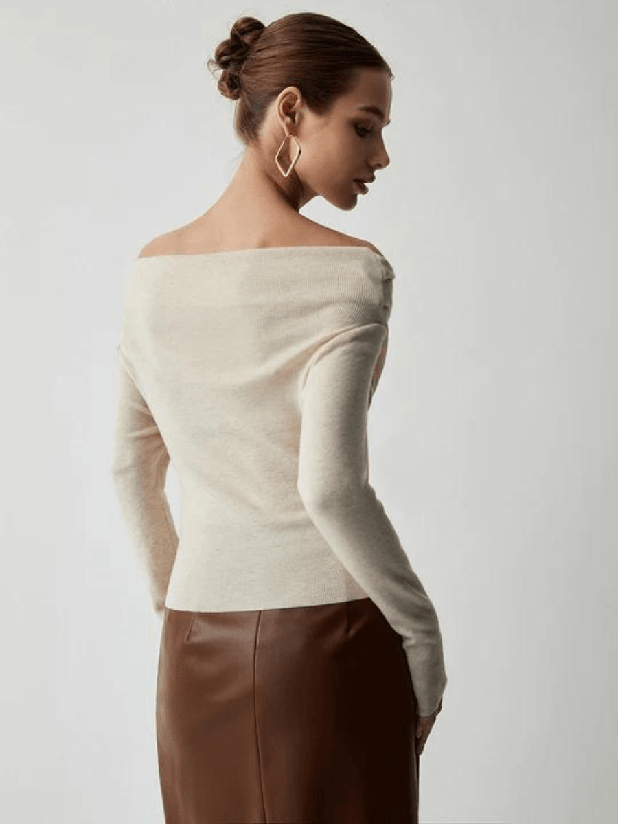 Heidi-Mode | Pull mit Schulterfreien Trägern