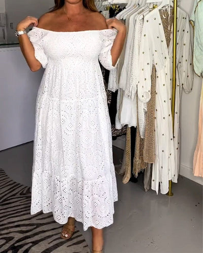 Heidi – Perfektes Sommerkleid mit tiefem Ausschnitt