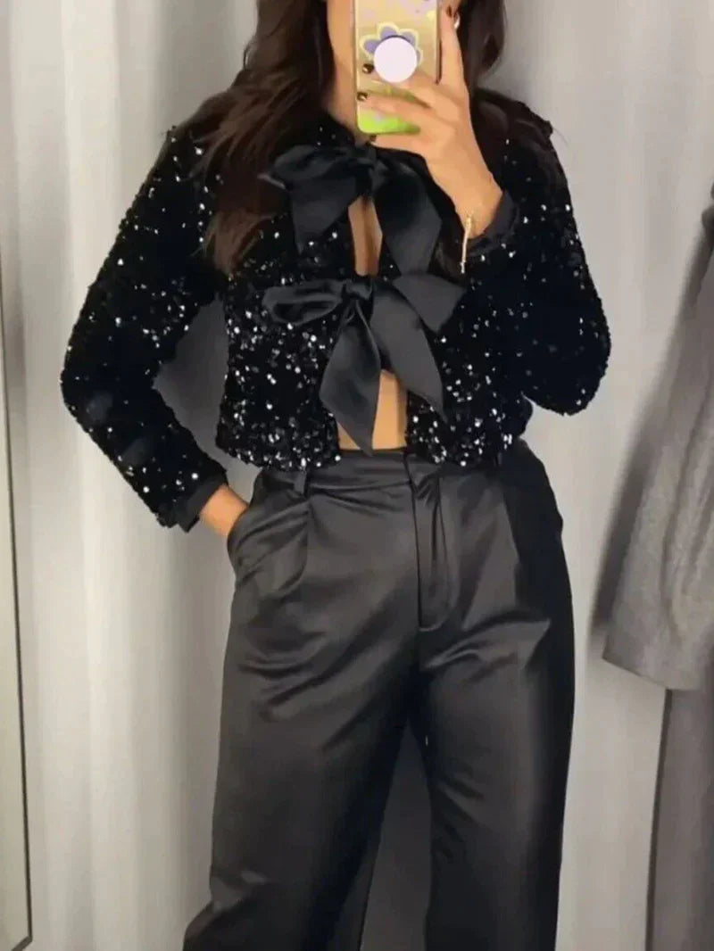 Heidi-Mode |  Modische Sparkling-Jacke