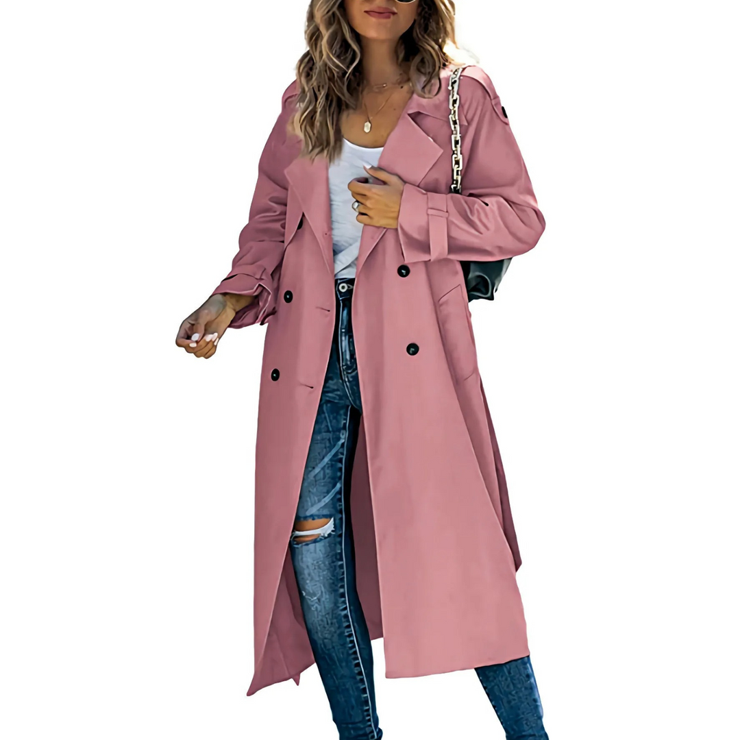 Heidi-Mode - Stilvolle und Bequeme Freizeit-Trenchcoat für Frauen