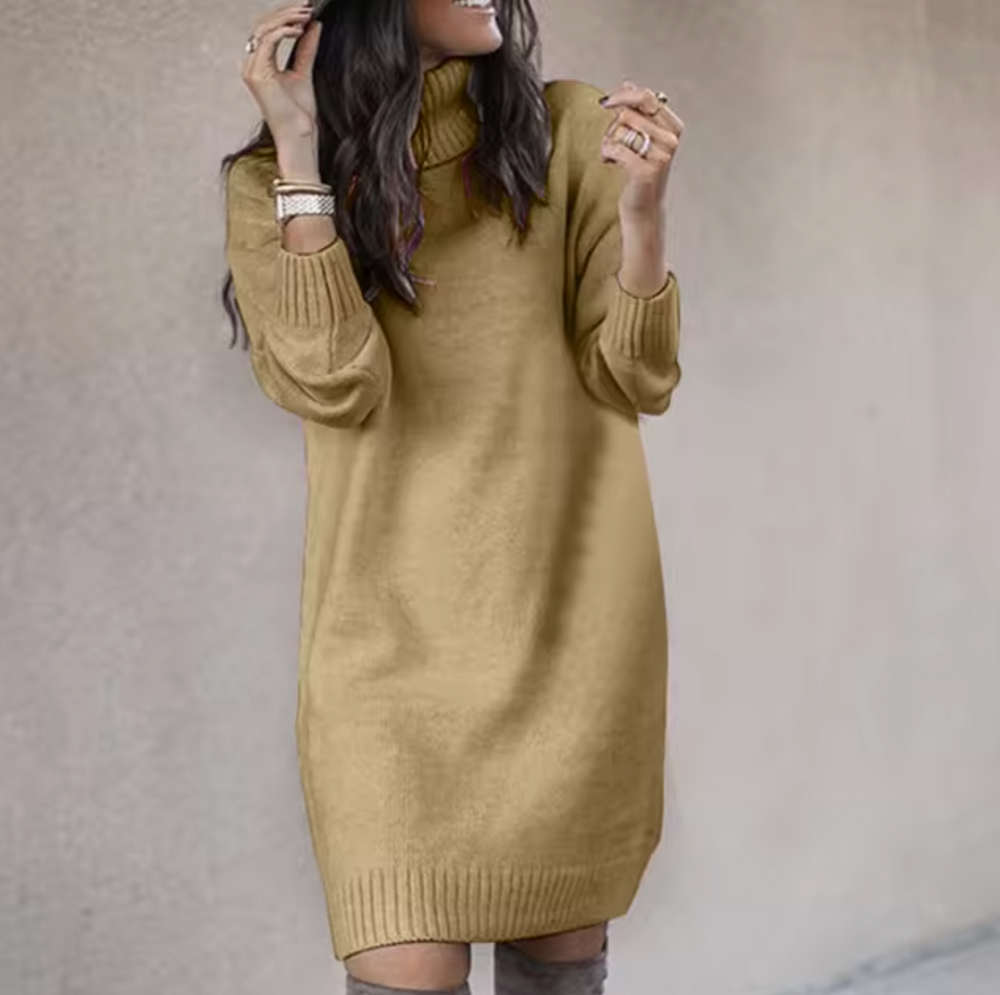 – Lässiges Strickkleid