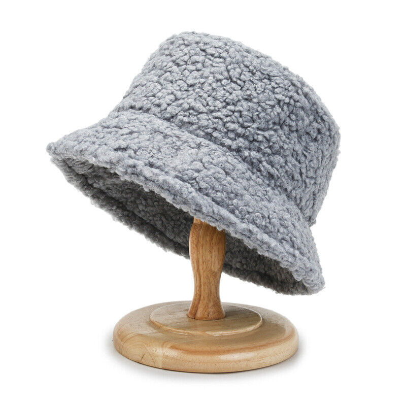 Heidi-Mode - Schicker Herbst Teddy Bucket Hat für Frauen