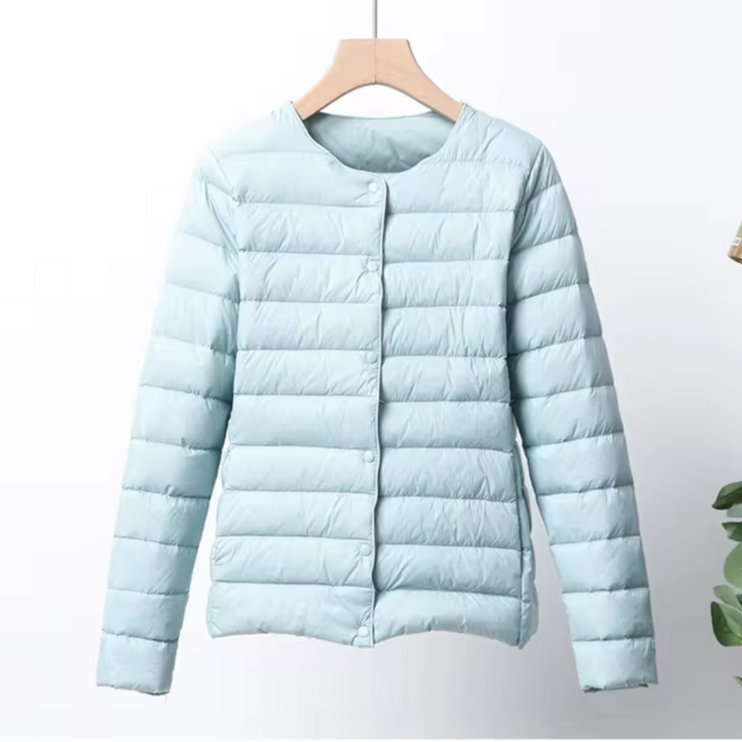 Ultradünne Daunenjacke