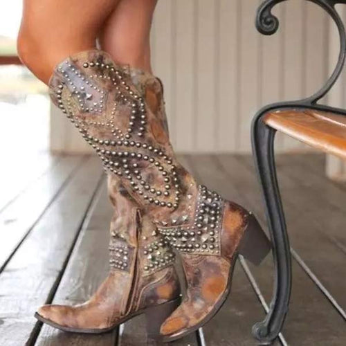 Heidi-Mode | Stylische Hohe Stiefel für Damen