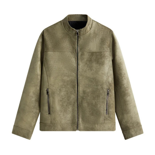 Herren Jacke mit strukturiertem Design Heidi-Mode