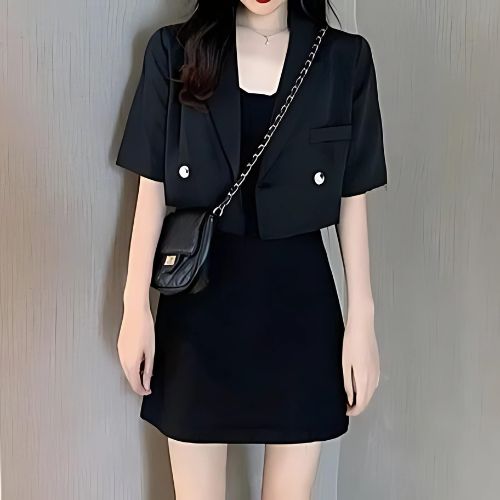 Heidi-Mode | Cropped Blazer