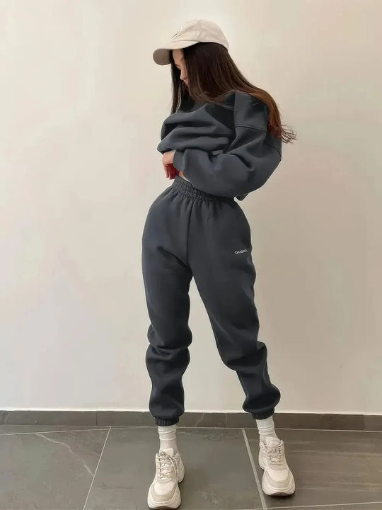 Heidi-Mode | 2-Teiliger Hoodie und Hosen Set