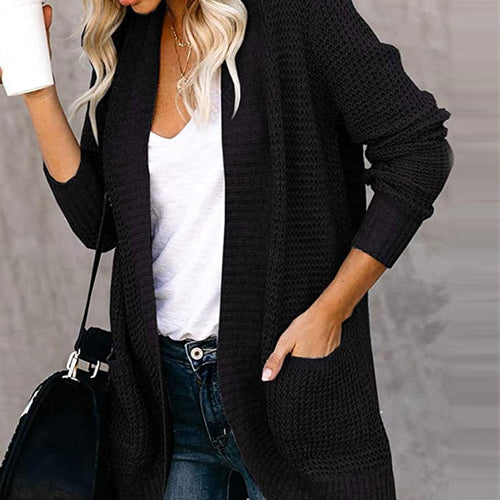 Heidi-Mode | Strickjacke aus Grobstrick
