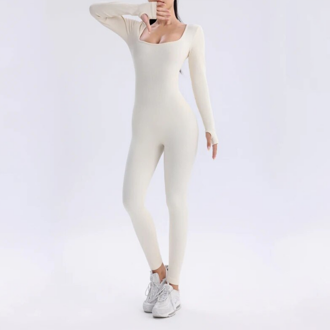 Heidi-Mode - Chic Herbst Body Perfecting Jumpsuit für Frauen