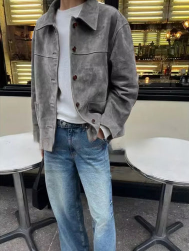 Heidi-Mode | Vintage-Wildlederjacke